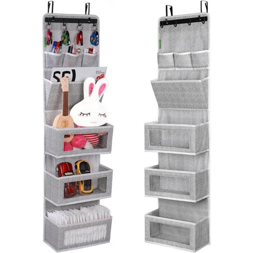 All-IN-ONE Over the Door Organizer, Super Behind the Door Storage Organizer